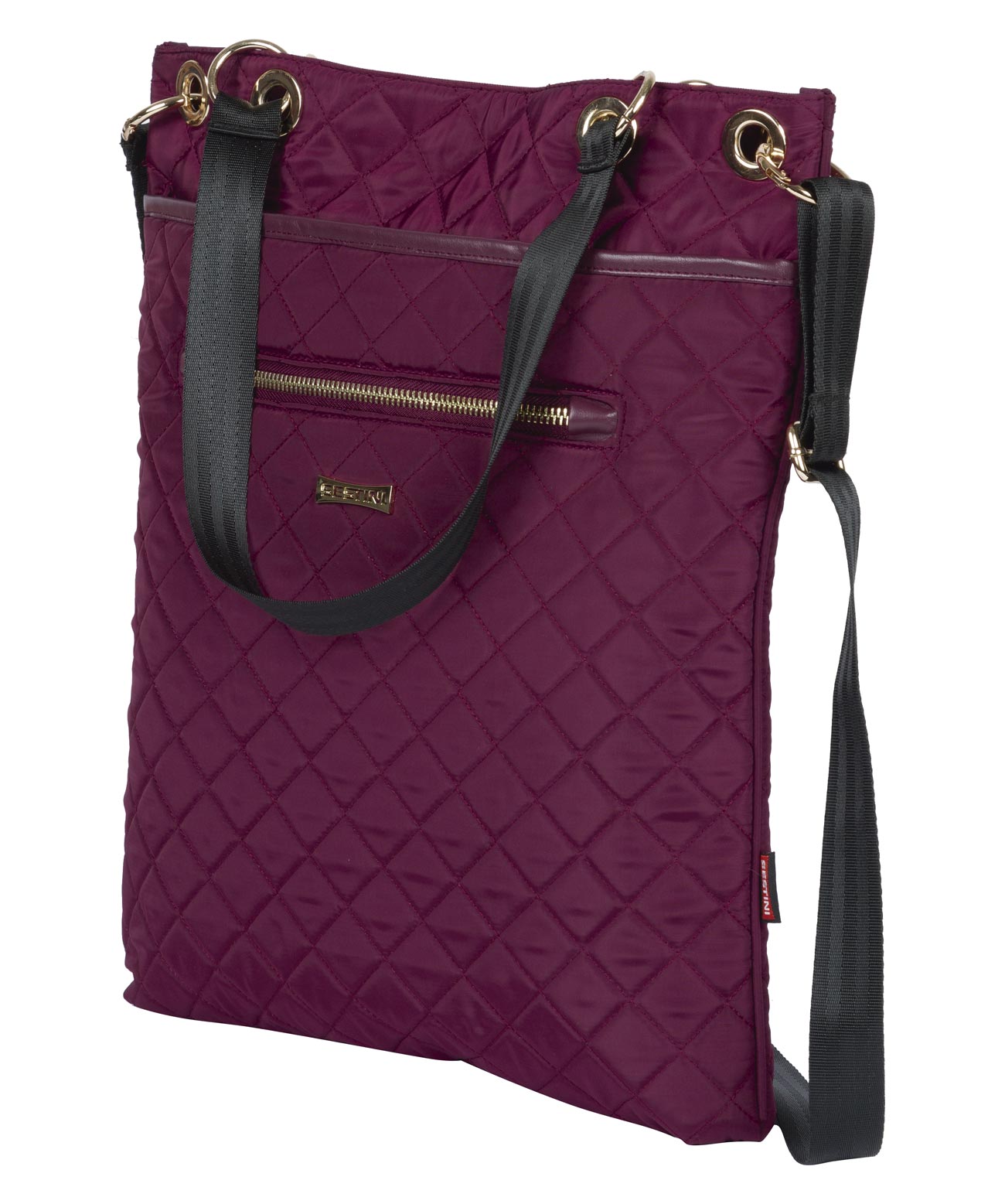 quilted pink bolsa