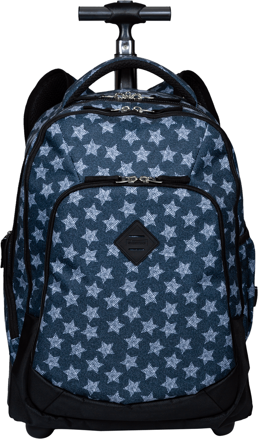 Mochila Carrinho 2 Compartimentos 2 em 1 Sestini Rolling Estrelas | Sestini  Oficial