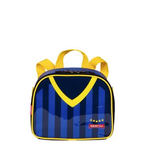 Lancheira Pequena 2 Em 1 Sestini 20Y Futebol Colorido - Azul