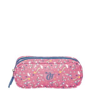 Estojo/Necessaire 2 Compartimentos Capricho 21X03 Unicórnio