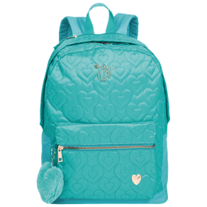 Mochila Grande Capricho Crush Turquesa