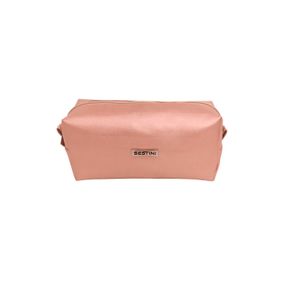 Necessaire Estojo Média Listras Rose