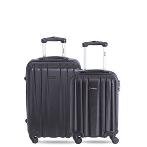Sestini - Kit com 2 malas de viagem 4 life 4 - preto