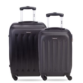 Sestini - Kit com 2 malas de viagem 4 joy 4 - preto