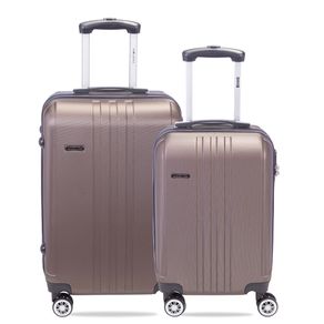 Sestini - Kit com 2 malas de viagem gama 3 - bronze
