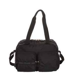 Bolsa Transversal Média Paul Frank Classics - Preto