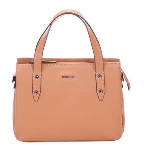 Bolsa Satchel Média Sestini Maya - Nude