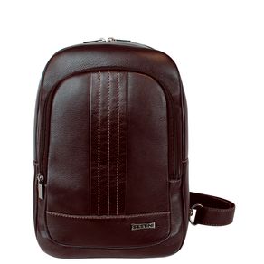 Bolsa de Ombro Grande Couro Sestini Texas - Marrom