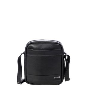 Bolsa Turista Couro Sestini Texas - Preto