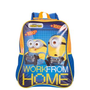 Mochila Grande Minions Gamer - Colorido