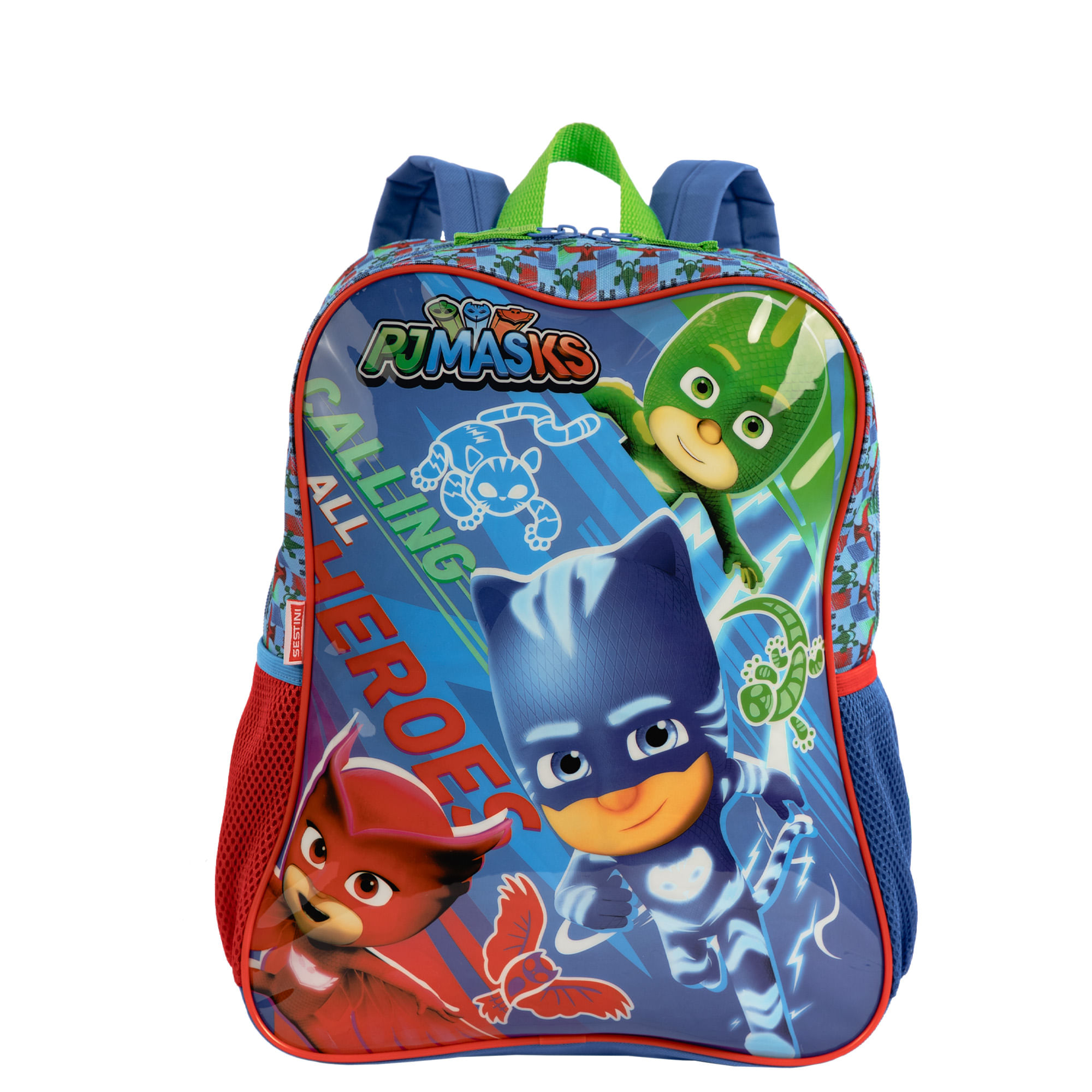 Mochila Grande Pj Masks Colorido Sestini Oficial