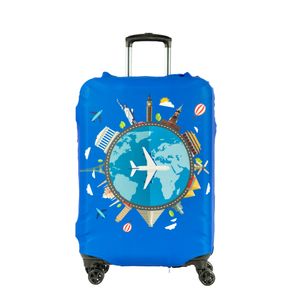 Capa de Mala Média Avião - Azul
