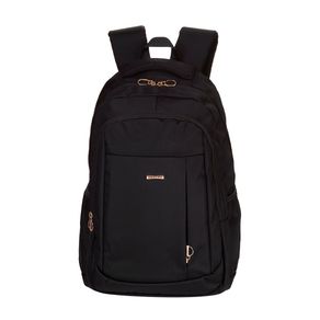 Mochila Grande 2 Compartimentos Notebook 17 Sestini Work - Preto