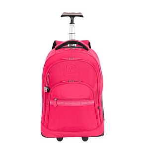 Mochila Carrinho Mega Rodas Paul Frank Classics - Dark Rosa - Pink