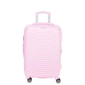 Mala de Viagem Média com Rodas 360° Vega 2T Rosa