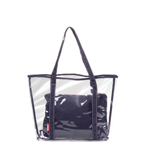 Bolsa Praia Tote Grande com Necessaire - Azul