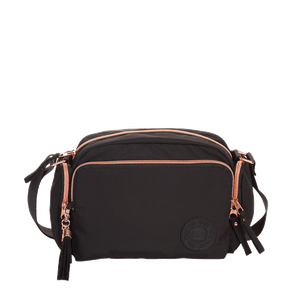 Bolsa Transversal Média Paul Frank Glam - Preto