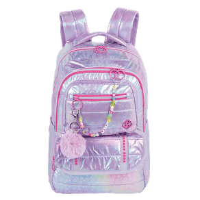 Mochila 2 Compartimentos Sestini Wonder Moon - Metálico