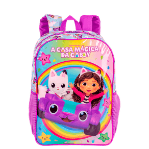 Mochila Grande Gabby Rainbows - Colorido