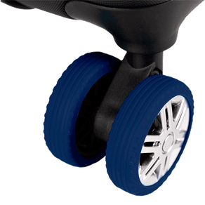 Kit 8 Capas Protetoras de Rodas em Silicone - Azul