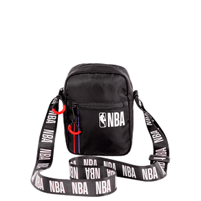 Bolsa Cross Pequena Nba Pro - Preto
