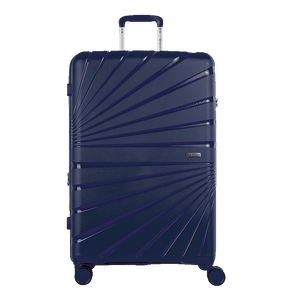 Mala de Viagem Grande com Rodas 360° PP Supreme - Azul Marinho
