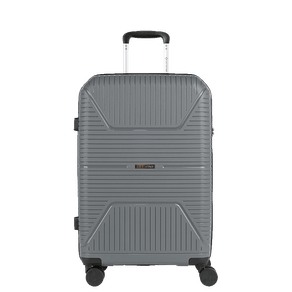 Mala de Viagem Média com Rodas 360° PP Prime - Cinza Oceânico