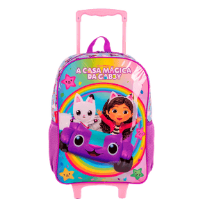 Mochilete Grande Gabby Rainbows - Colorido
