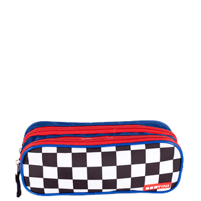 Estojo 2 Compartimentos Sestini Racing - Colorido