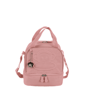 Lancheira 2 Compartimentos Paul Frank Classics - Rosa