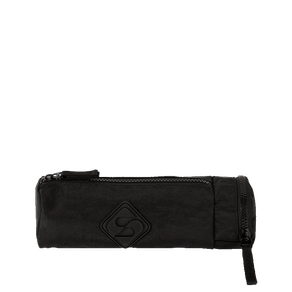 Estojo com Bolso Crinkle 2 - Preto