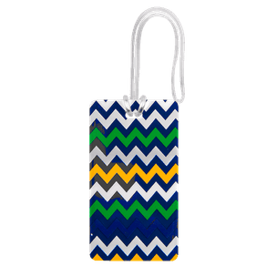 Identificador de Bagagem Colorido - Chevron BR