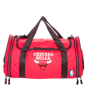 Sacola NBA Legend com 2 Bolsos Porta-Bolas Chicago Bulls - Vermelho