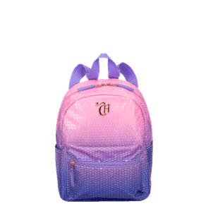 Mini Bag Capricho Paetê - Rosa com Lilás