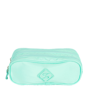 Estojo 3 Compartimentos 2 Verde- Água