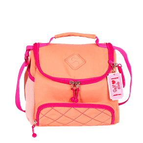 Lancheira com Bolso Frontal Sestini Lover Laranja - Pêssego