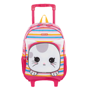 Mochilete Média Sestini Kids Cat 4 - Colorido