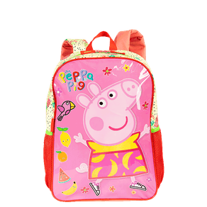 Mochila Grande Peppa Fruits - Colorido