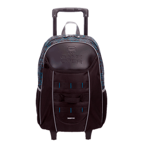 Mochila de Rodinhas Grande Sestini X Game Over - Colorido