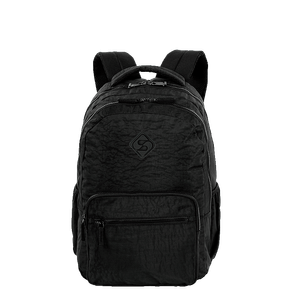 Mochila 2 Compartimentos Sestini College Crinkle 3 - Preto