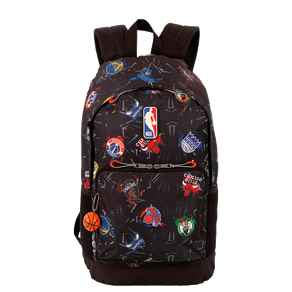 Mochila Grande Nba Begins - Cinza Grafite