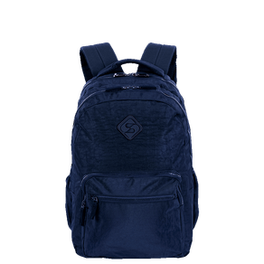Mochila 2 Compartimentos Sestini College Crinkle 3 - Azul