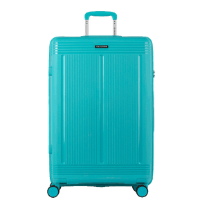 Mala de Viagem Grande com Rodas 360° PP Pulse - Azul Turquesa