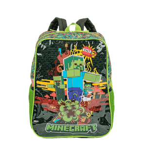 Mochila Grande Minecraft M Fun - Colorido