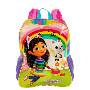 Mochila Grande Gabby Fadas - Colorido