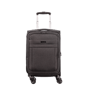 Mala de Viagem Bordo com Rodas 360° Ultralight Hug 2T - Cinza Grafite