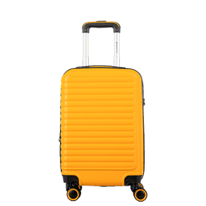 Mala Bordo 10 Kg com Rodas 360° Racer - Amarelo