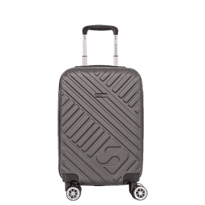 Mala de Viagem Bordo com Rodas 360° Track - Cinza Grafite