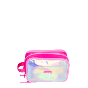Estojo Box Especial 3 Compartimentos Sestini Girls - Holográfico