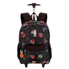 Mochila Carrinho Externo Nba Begins - Cinza Grafite
